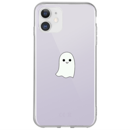 Apple iPhone 12 Ghost Transparent Silicone TPU Θήκη