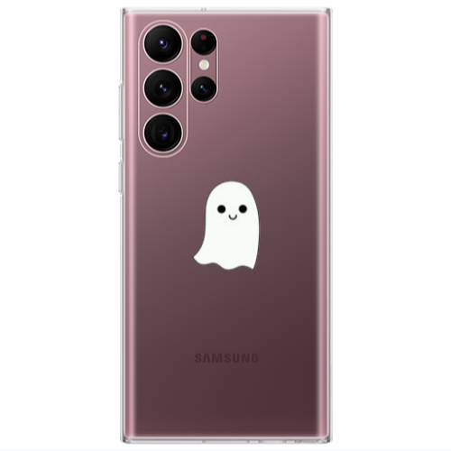 Samsung S22 Ultra Ghost Transparent Silicone TPU Θήκη
