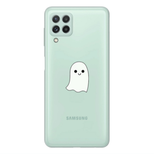 Samsung A22 4G Ghost Transparent Silicone TPU Θήκη