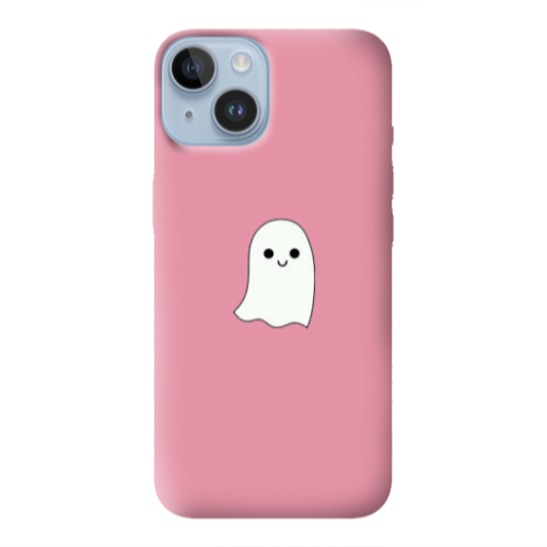 Apple iPhone 14  Ghost Pink Colored Silicone TPU Θήκη
