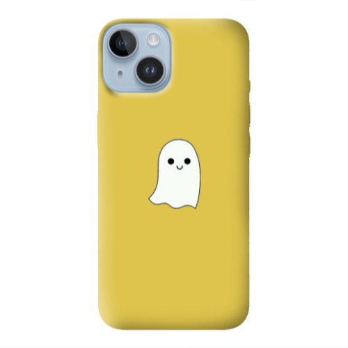 Apple iPhone 14 Plus Ghost Yellow Colored Silicone TPU Θήκη