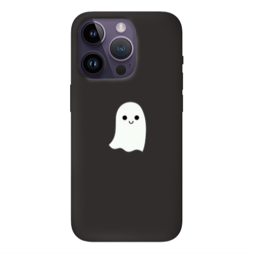 Apple iPhone 14 Pro  Ghost Black Colored Silicone TPU Θήκη