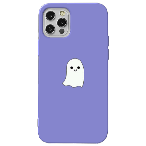 Apple iPhone 13 Pro Ghost Purple Colored Silicone TPU Θήκη