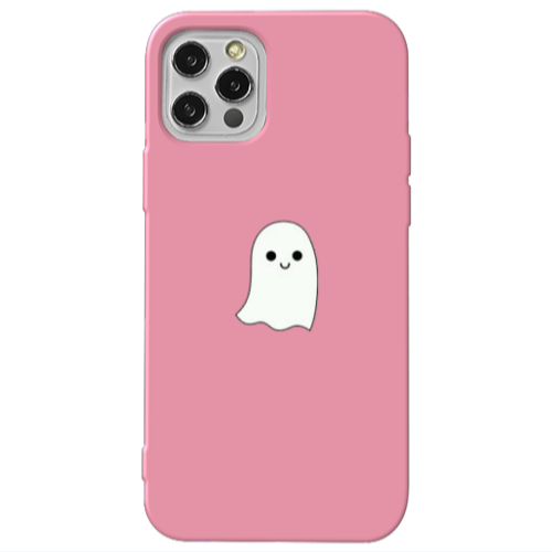 Apple iPhone 13 Pro Ghost Pink Colored Silicone TPU Θήκη
