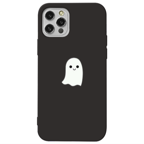 Apple iPhone 13 Pro Ghost Black Colored Silicone TPU Θήκη