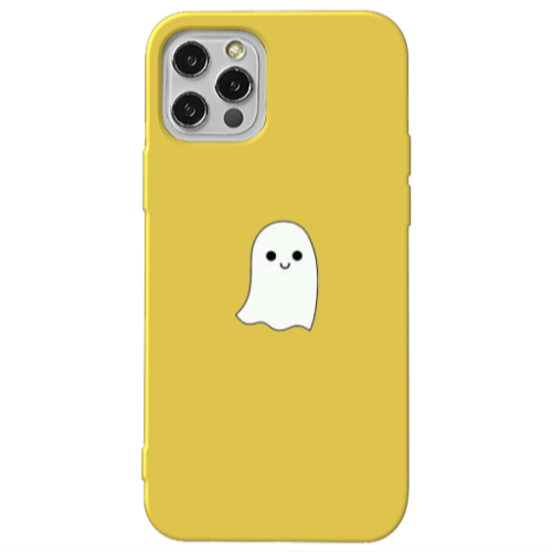 Apple iPhone 13 Pro Ghost Yellow Colored Silicone TPU Θήκη