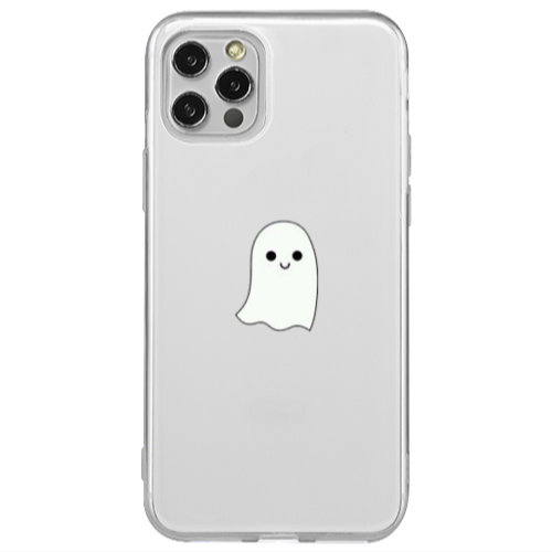Apple iPhone 12 Pro Ghost Transparent Silicone TPU Θήκη
