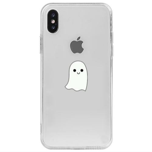 Apple iPhone Xs Max Ghost Transparent Silicone TPU Θήκη