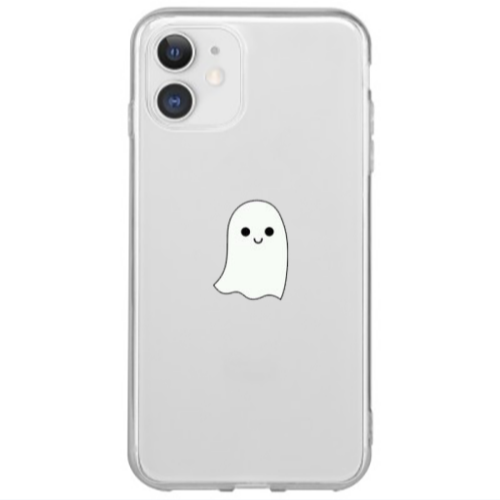 Apple iPhone 12 Mini Ghost Transparent Silicone TPU Θήκη