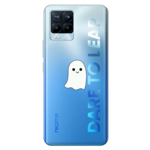 Realme 8 Pro Ghost Transparent Silicone TPU Θήκη