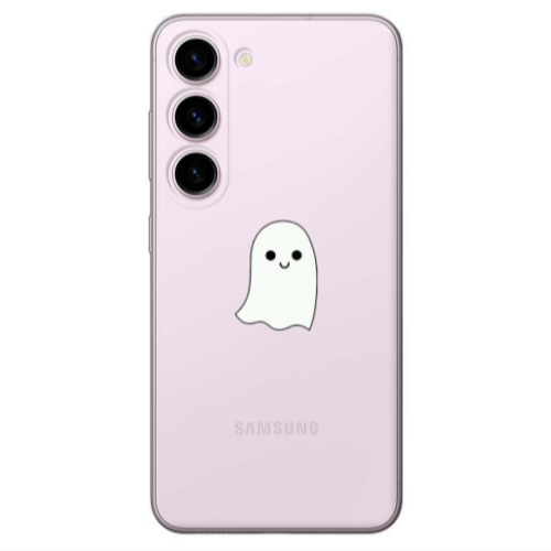 Samsung S23 Ghost Transparent Silicone TPU Θήκη