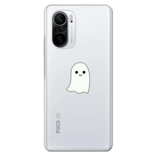 Xiaomi Poco F3 Ghost Transparent Silicone TPU Θήκη