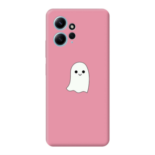 Xiaomi Redmi Note 12 4G Ghost Pink Colored Silicone TPU Θήκη
