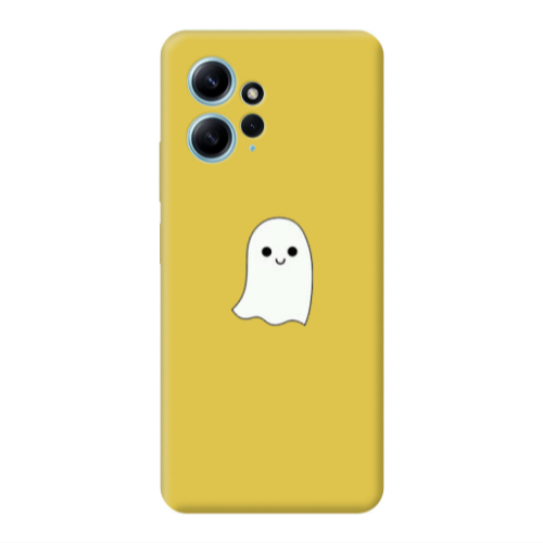 Xiaomi Redmi Note 12 4G Ghost Yellow Colored Silicone TPU Θήκη