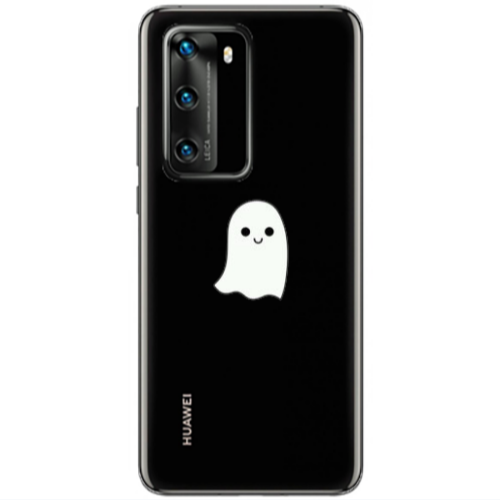 Huawei P40 Ghost Transparent Silicone TPU Θήκη