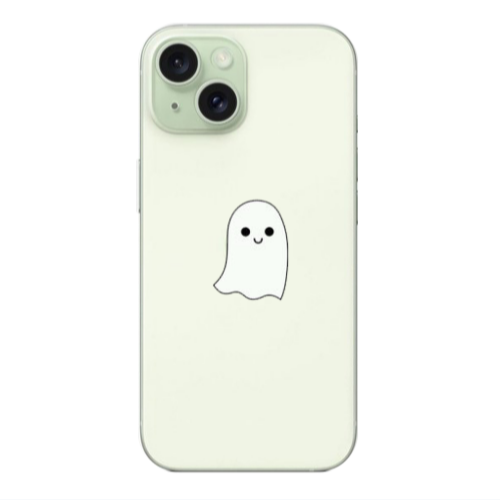 Apple iPhone 15 Ghost Transparent Silicone TPU Θήκη
