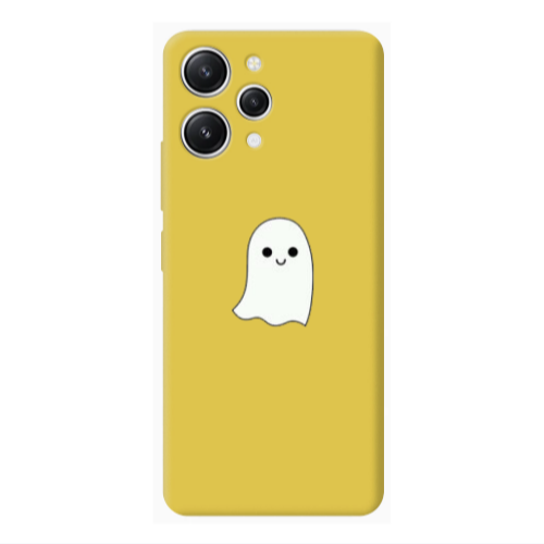 Xiaomi Redmi 12 Ghost Yellow Colored Silicone TPU Θήκη