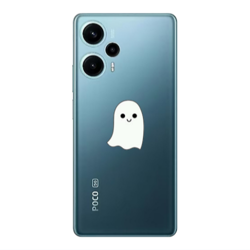 Xiaomi Poco F5 Ghost Transparent Silicone TPU Θήκη