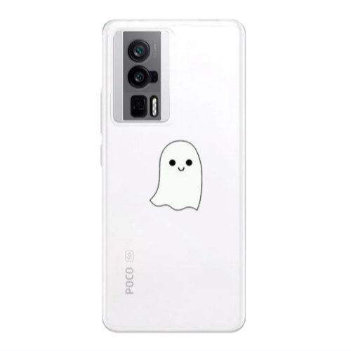 Xiaomi Poco F5 Pro Ghost Transparent Silicone TPU Θήκη