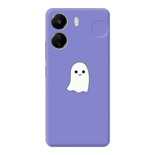Xiaomi Redmi 13C Ghost Purple Colored Silicone TPU Θήκη