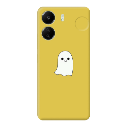 Xiaomi Redmi 13C Ghost Yellow Colored Silicone TPU Θήκη