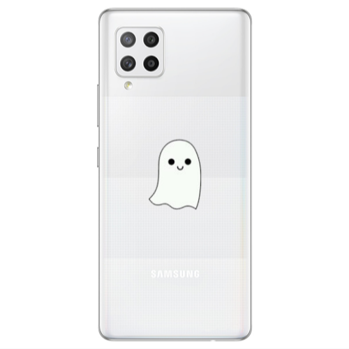Samsung A42 5G Ghost Transparent Silicone TPU Θήκη