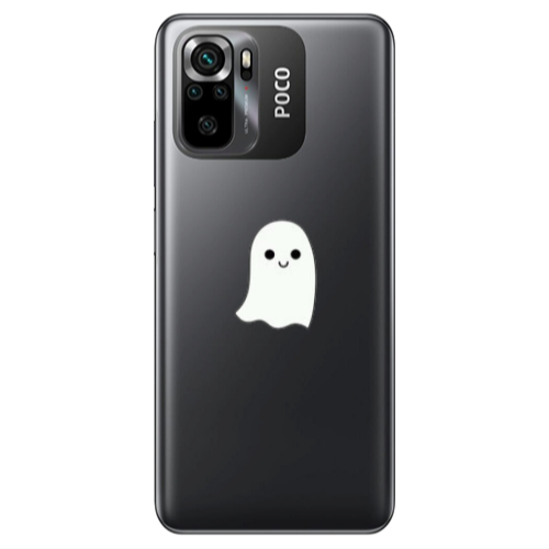 Xiaomi Poco M5 s Ghost Transparent Silicone TPU Θήκη