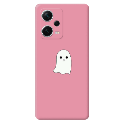 Xiaomi Poco X5 Ghost Pink Colored Silicone TPU Θήκη