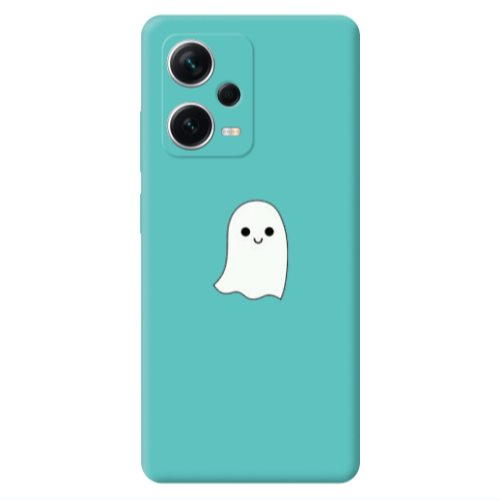 Xiaomi Poco X5 Ghost Turquoise Colored Silicone TPU Θήκη