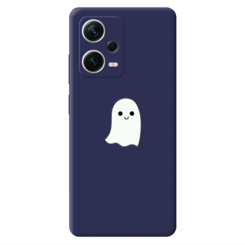 Xiaomi Poco X5 Ghost Dark blue Colored Silicone TPU Θήκη
