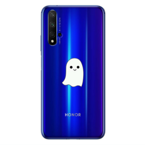 Huawei Nova 5 T Ghost Transparent Silicone TPU Θήκη