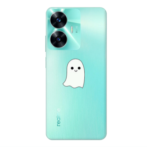 Realme C55 Ghost Transparent Silicone TPU Θήκη
