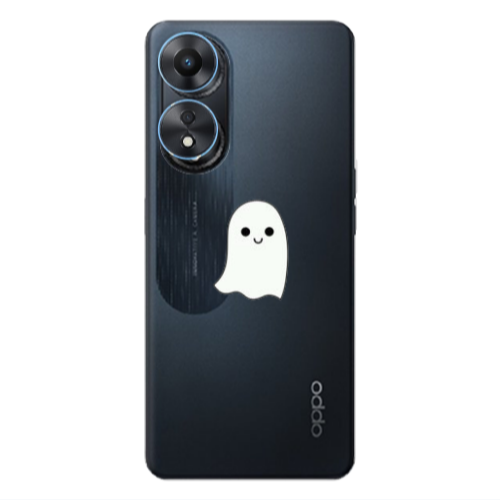 Oppo A 98 Ghost Transparent Silicone TPU Θήκη