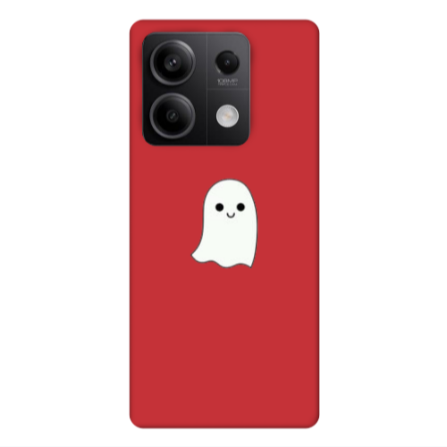 Xiaomi Redmi Note 13 5G Ghost Red Colored Silicone TPU Θήκη