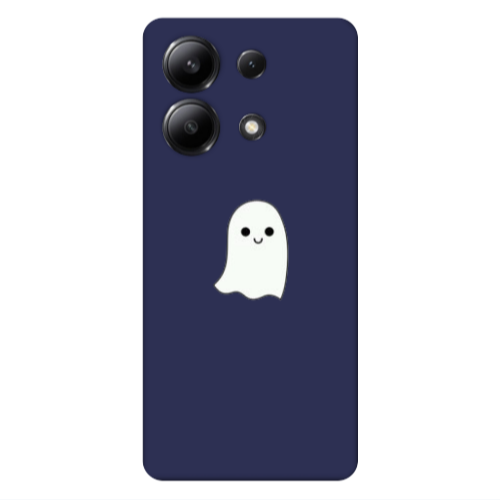 Xiaomi Redmi Note 13 4G Ghost Dark blue Colored Silicone TPU Θήκη