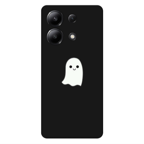 Xiaomi Redmi Note 13 4G Ghost Black Colored Silicone TPU Θήκη