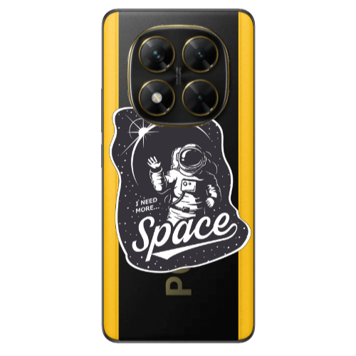Xiaomi Poco X7 I need more spacee Transparent Silicone TPU Θήκη