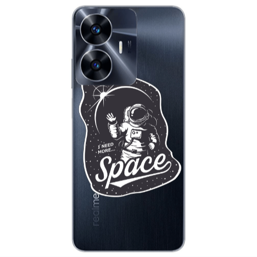 Realme Note 50 I need more spacee Transparent Silicone TPU Θήκη
