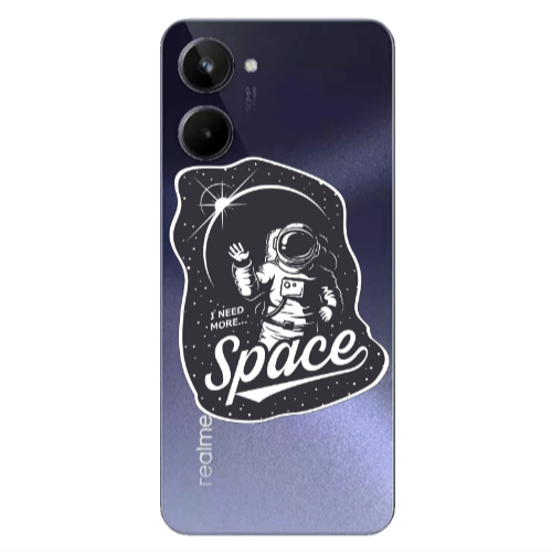 Realme 10 I need more spacee Transparent Silicone TPU Θήκη