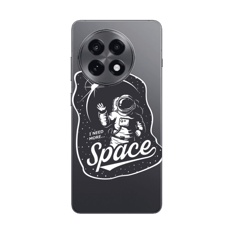 Oneplus 13 R I need more spacee Transparent Silicone TPU Θήκη