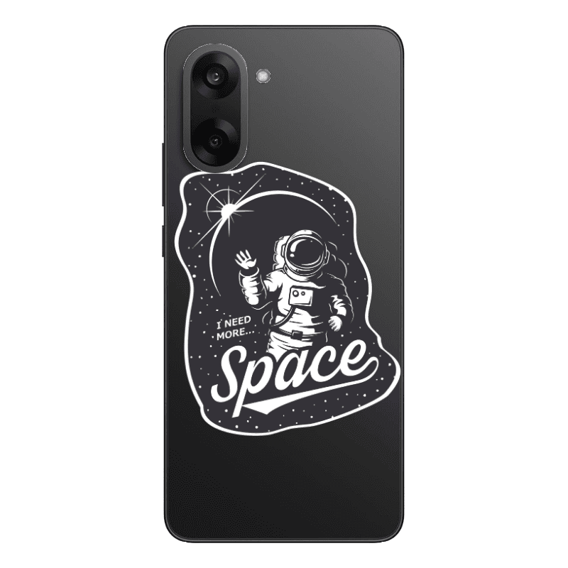 Oneplus Nord CE 5 I need more spacee Transparent Silicone TPU Θήκη