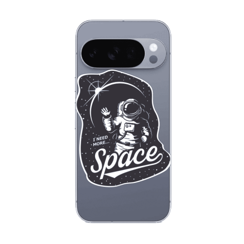 Google Pixel 10 Pro I need more spacee Transparent Silicone TPU Θήκη