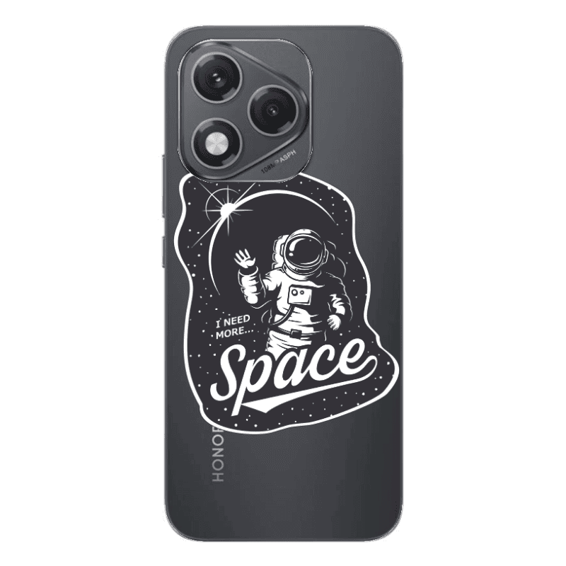 Honor 400 Lite I need more spacee Transparent Silicone TPU Θήκη