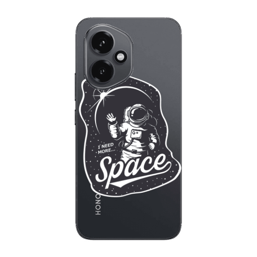 Honor Magic 400 I need more spacee Transparent Silicone TPU Θήκη