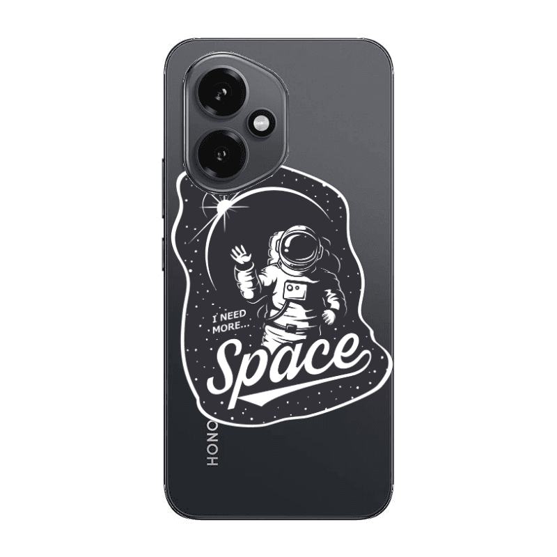 Honor Magic 400 I need more spacee Transparent Silicone TPU Θήκη