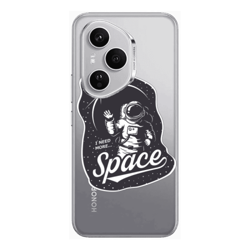 Honor Magic 400 Pro I need more spacee Transparent Silicone TPU Θήκη