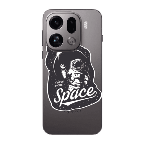 Oppo Find X9 Pro I need more spacee Transparent Silicone TPU Θήκη
