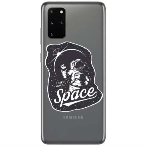 Samsung S20 Plus I need more spacee Transparent Silicone TPU Θήκη
