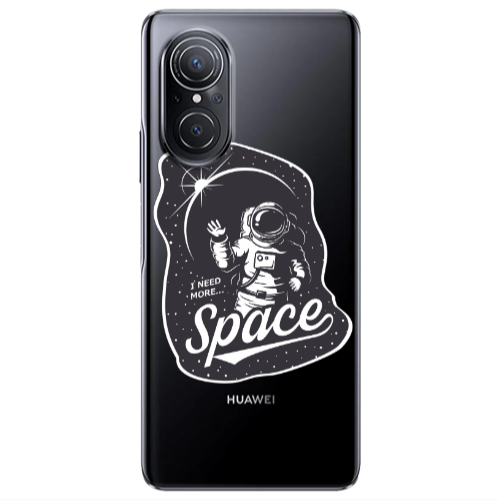 Huawei Nova 9 SE I need more spacee Transparent Silicone TPU Θήκη