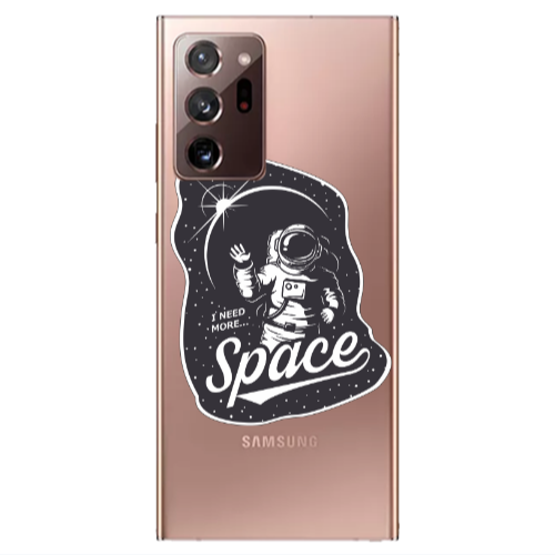 Samsung Note 20 Ultra I need more spacee Transparent Silicone TPU Θήκη